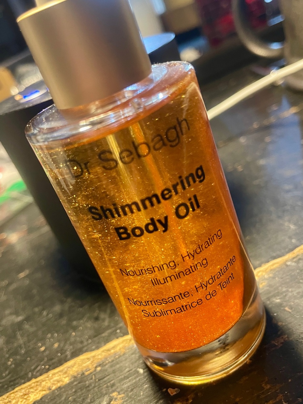Shimmering Body Oil — Luminous Gold Hydration